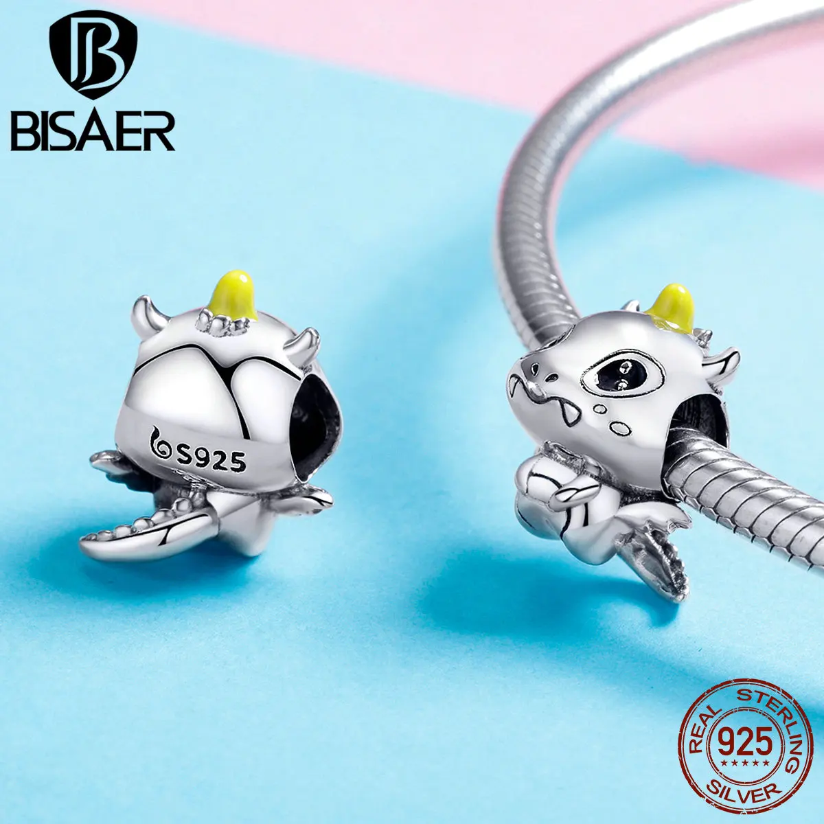 Бисер металлический с изображением дракона для женщин 3 мм GAC060 | Украшения и