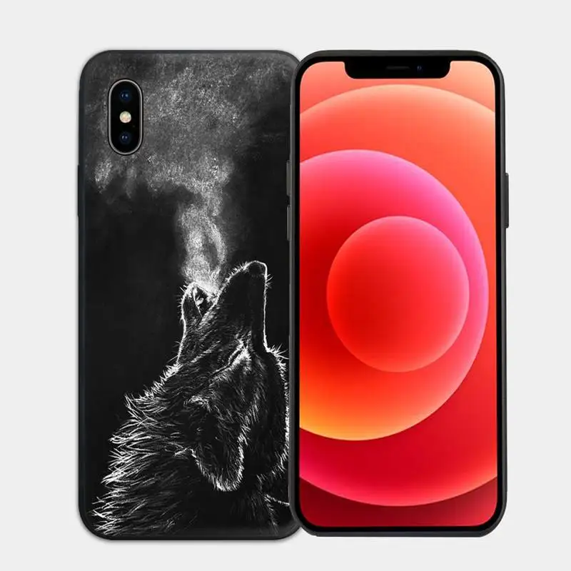 

wolf tiger lion Leopard bear Phone Case for iphone 6s 7 8 plus xr xs 11 12pro max mini case