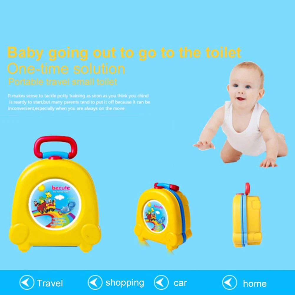 Портативный детский туалет для путешествий маленький простой и современный