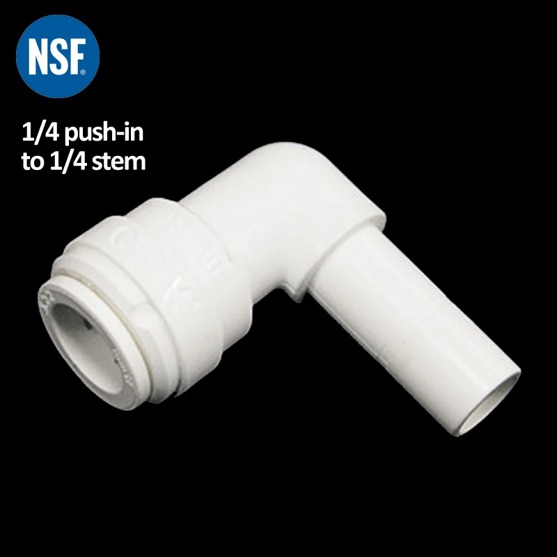 RO и фитинги для водяного фильтра вставляются в стержни коленчатый фитинг |