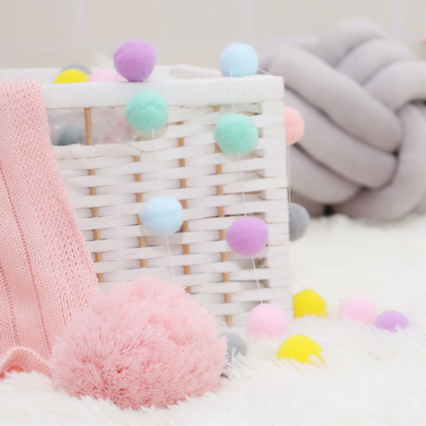 Скандинавский войлочный шар подвесное украшение креативный домашний настенный