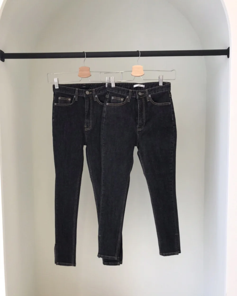 

New Autumn Split Pencil for Women Waist Female Basic Stretchable Denim Jeans 2020 Ladies High Street Bottoms