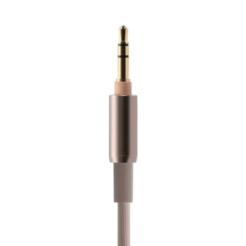 Замена аудио серебряный кабель дистанционного микрофон для SONY MDR 100ABN 1A 100X MSR7 WH