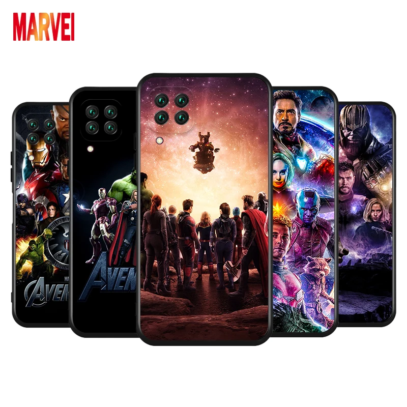 

Fashion Marvel Avengers Silicone Cover for Huawei Nova 8 SE 7i 7 SE 5i 5Z 5E 5 T 6 SE 4 4E 3E 3i 3 2i 2 Lite Pro Phone Case