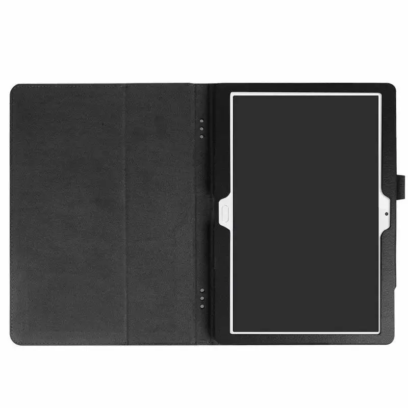 Флип чехол для Huawei MediaPad M3 Lite 10 из искусственной кожи с зернистой фактурой флип