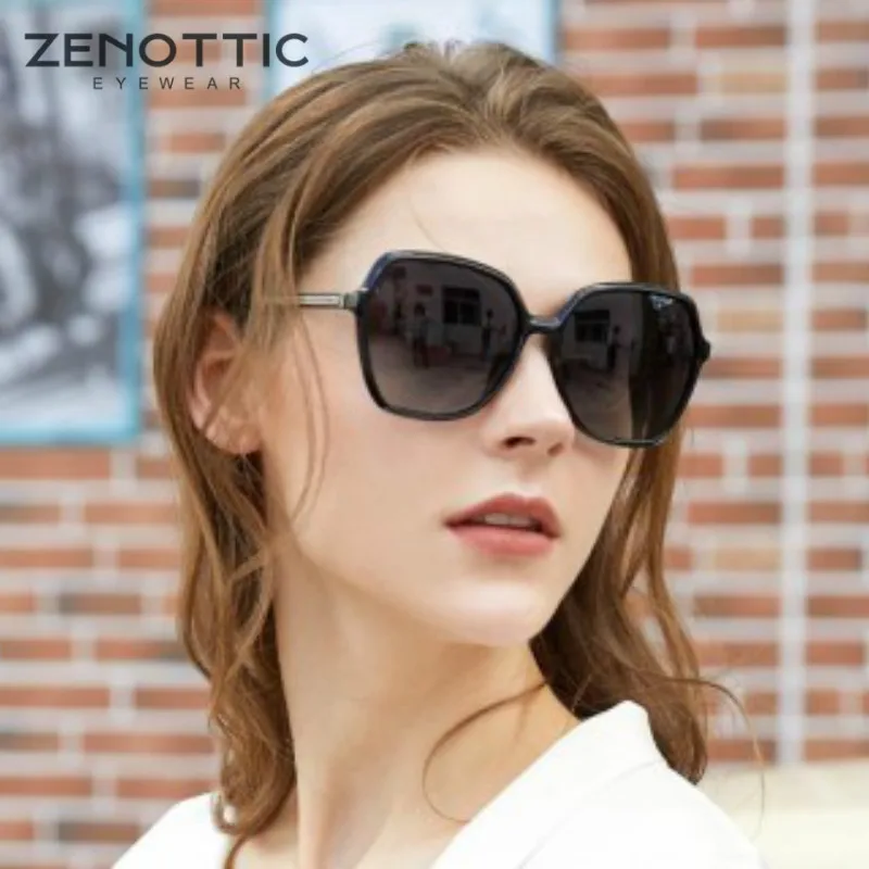 Женские поляризационные солнцезащитные очки ZENOTTIC брендовые дизайнерские с