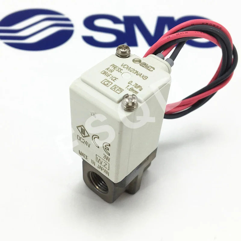 VDW20NAXB SMC компактный с прямым управлением 2/3 порт клапан электромагнитный VDW серии пневматические компоненты воздушные инструменты