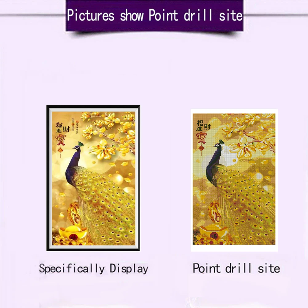 5D алмазная живопись полная Алмазная Серия животных круглая мозаика узор