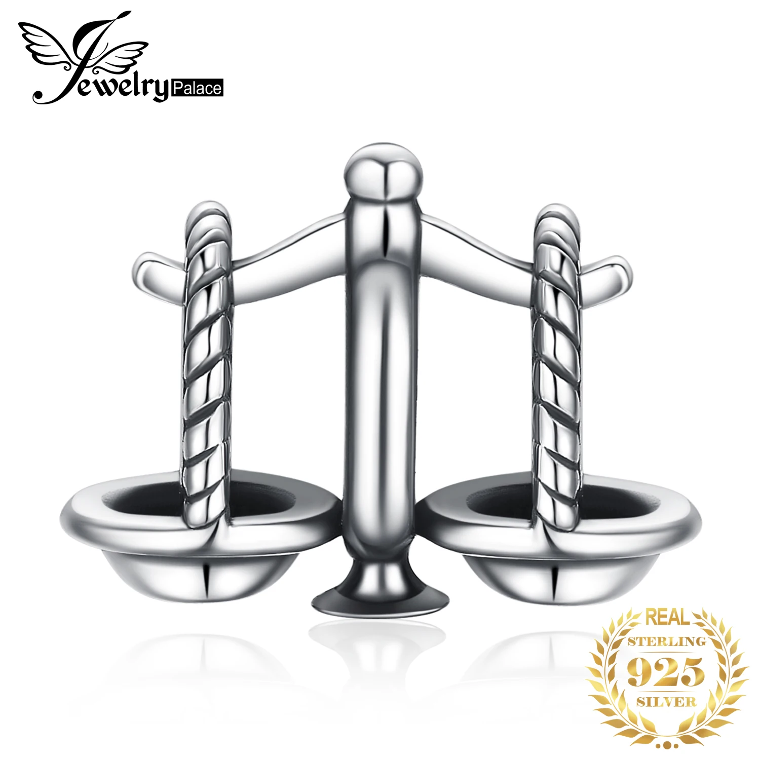 JewelryPalace 925 пробы серебро весы Luck масштаб леди справедливости очарование Новая горячая Распродажа красивый подарок для Для женщин Модные украшения