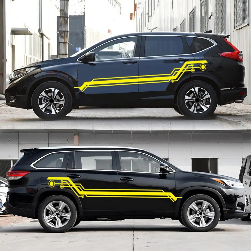 2 шт. виниловые наклейки на боковые кузова автомобиля|Наклейки автомобиль| |