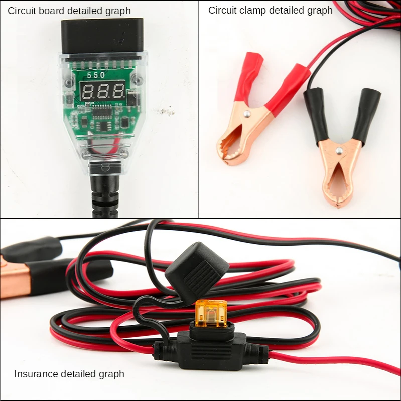 HOWHI Car Computer Power Off Memory OBD Replacement Battery Continuous Tool Leakage Detection | Автомобили и мотоциклы