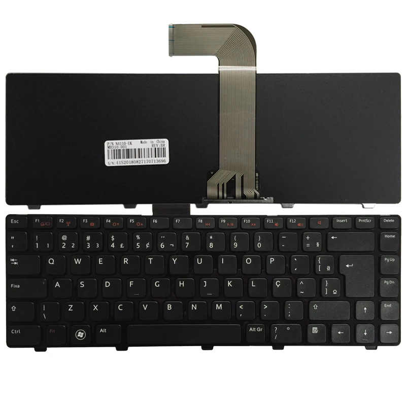 Бразилия BR Клавиатура для DELL INSPIRON 14R N4110 M4110 N4050 M4040 N5050 M5050 M5040 N5040 X501LX502L P17S P18 N4120 M4120