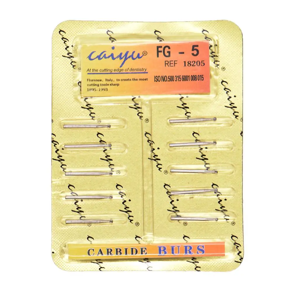 10 шт. зубные карбидные боры из вольфрамовой стали для высокоскоростного бит