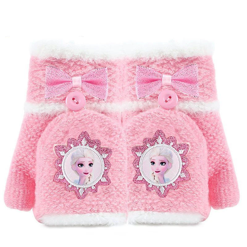 Disney Girls Frozen 2 теплые детские перчатки с изображением Эльзы Зимние для детей