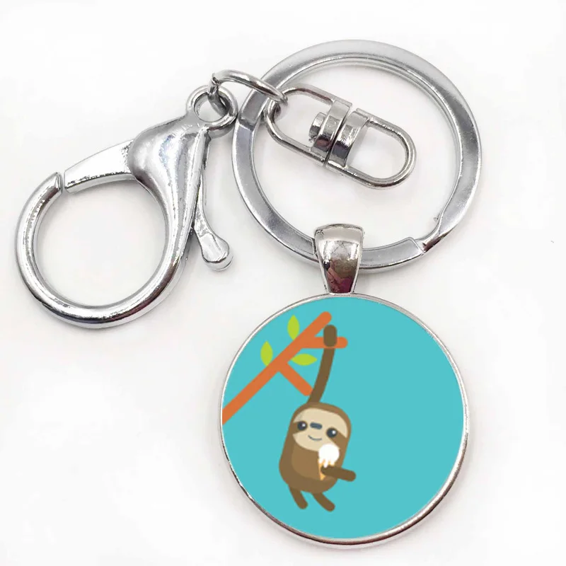 Новейший прекрасный купальный костюм мультфильм брелок с ленивцем ярких цветов