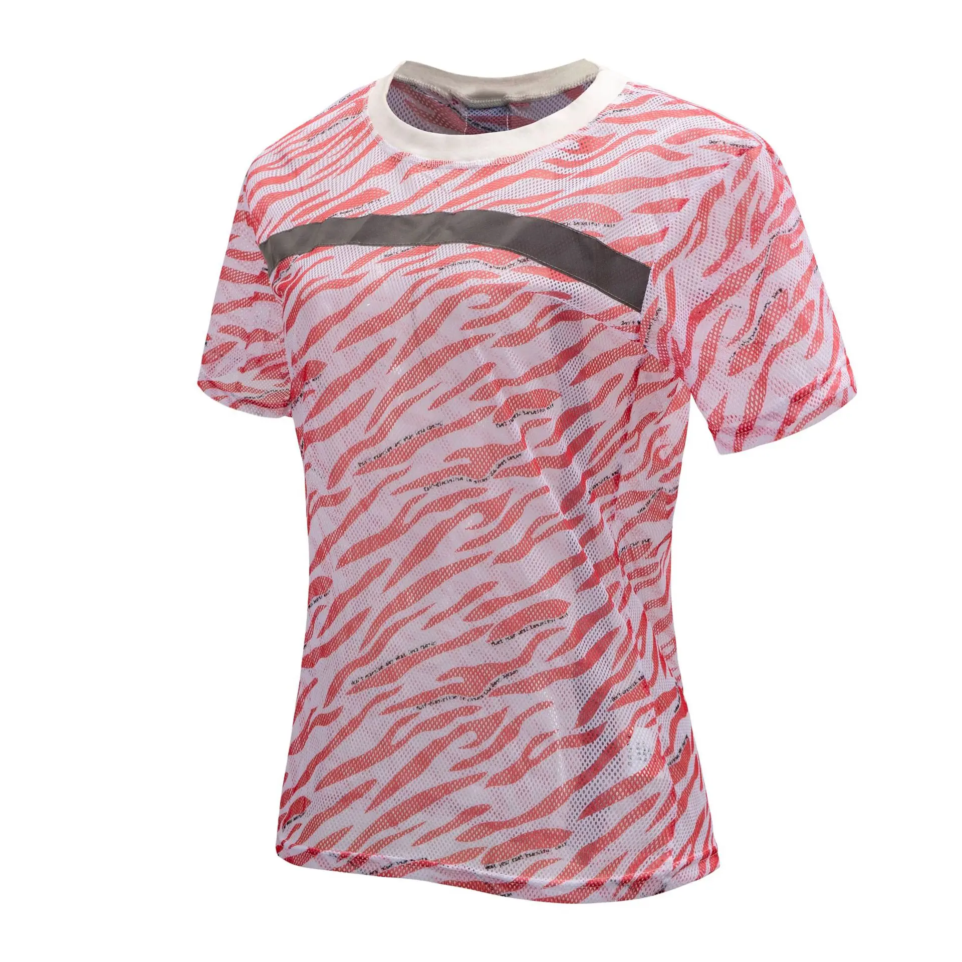

Sports top Female Mesh blouse Loose Fitness Quick dry Mid-length Thin half sleeve T-shirt Yoga short sleeve