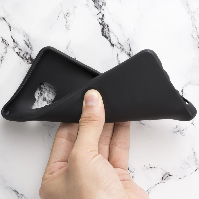 Black Soft Silicone Чехол для телефона из искусственной кожи с текстурой под дерево для samsung Galaxy A5, откидной Чехол-книжка, деловой чехол-кошелек, Мягкая силиконовая задняя крышка - Цвет: Black Soft Silicone