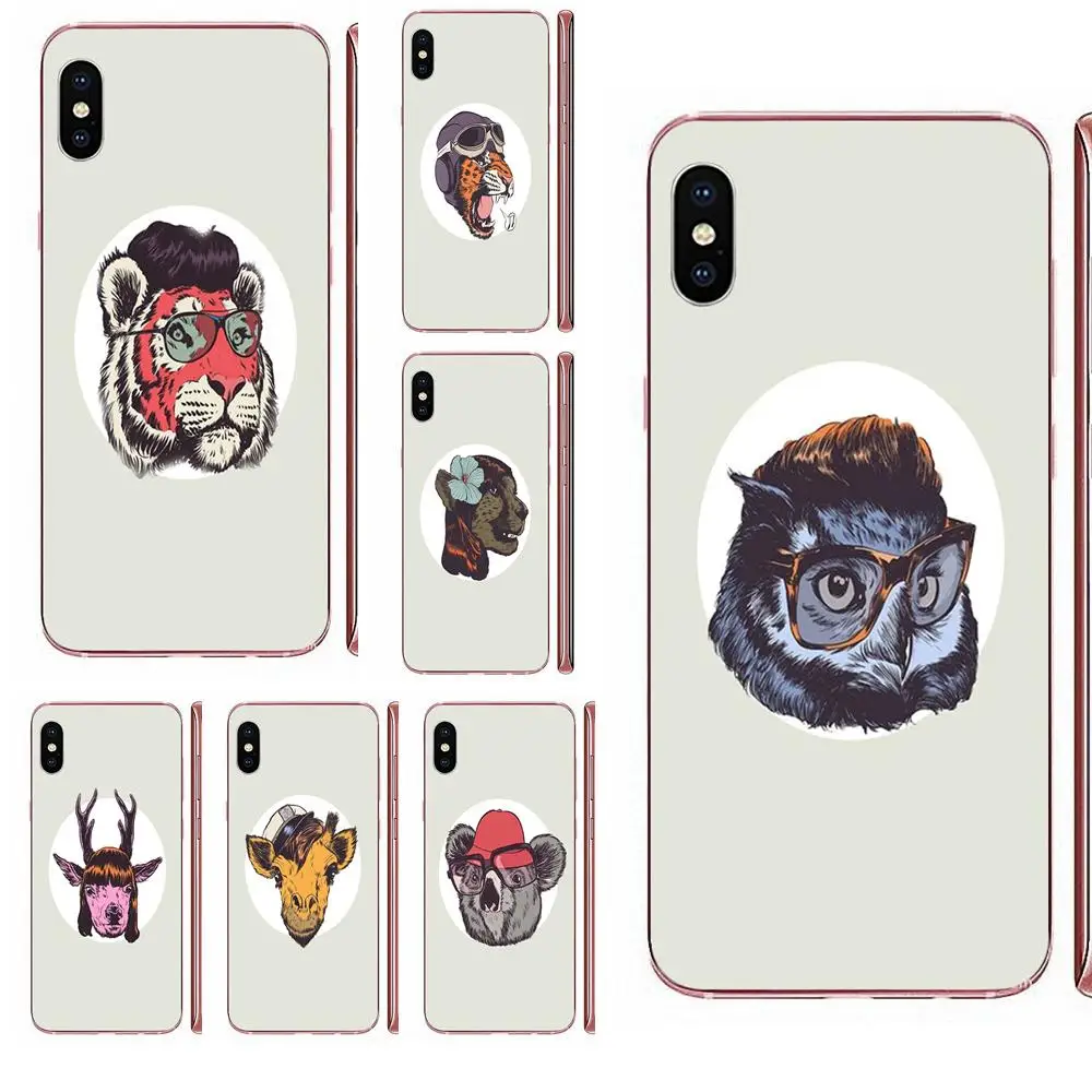 Модный Леопардовый Волк тигр коала Аватар для Xiaomi CC9E Mi3 Mi4 Mi4i Mi5 Mi 5S 6 6X 8 9 SE Play Plus Pro