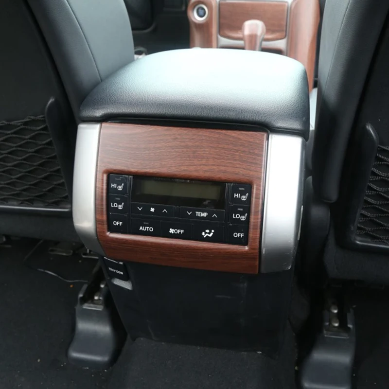 Карманго для Toyota Land Cruiser Prado 150 задняя панель A/C вентиляционное отверстие панель Крышка отделка рамка наклейка аксессуары