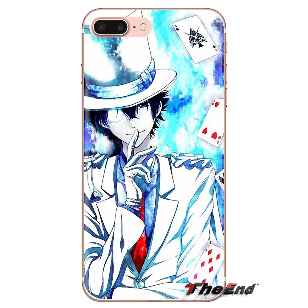 For Samsung Galaxy A3 A5 A7 A9 A8 Star A6 Plus 2018 2015 2016 2017 Magic Kaito Kid Phantom Thief Soft Transparent Shell Covers |