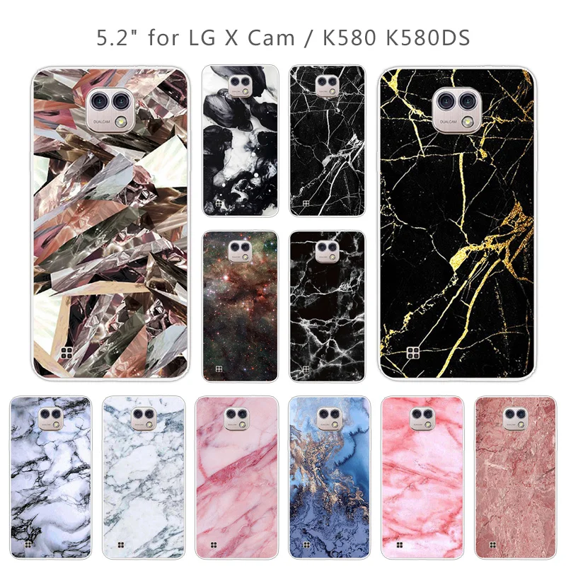 Силиконовый чехол для телефона LG X Cam K580DS мягкий из ТПУ 5 2 дюйма XCam прозрачный