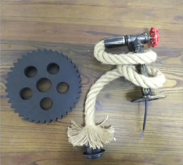 Настенный светильник в стиле ретро персонализированная металлическая