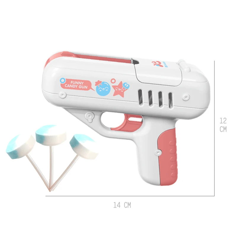 

Пистолет для конфет, пистолет для сладких леденцов, игрушки для детей и взрослых, я люблю вас музыкой