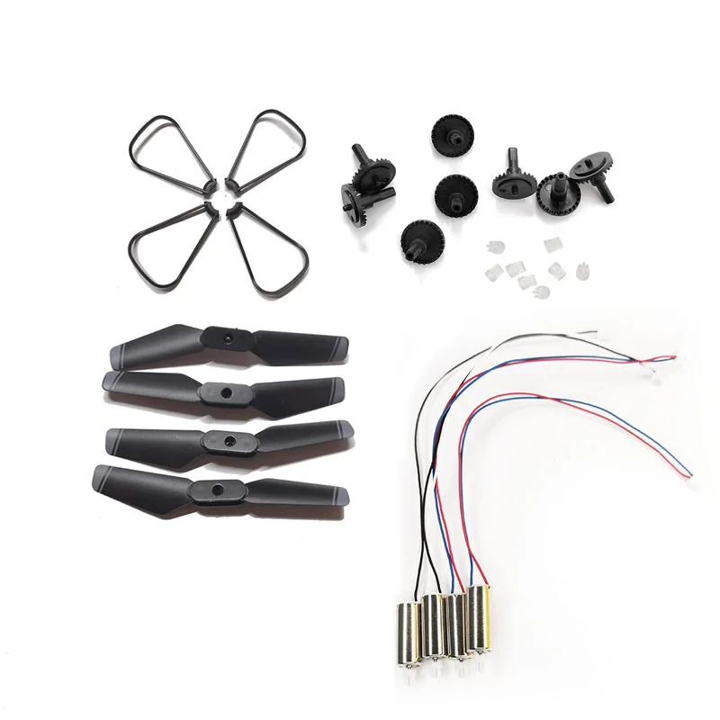 GD93 MINI DRON S171 XT6 LS-Quadcopter RC Drone Cw Ccw Motor Engines Gears Spare Parts Kit