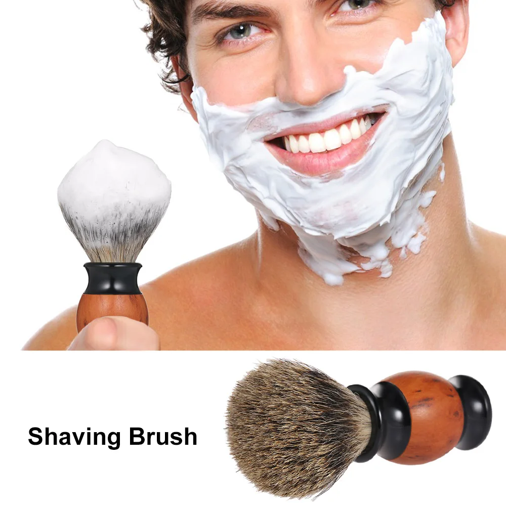 Щетка для бритья салонная щетка лица бритвенная плотный узел | Красота и здоровье