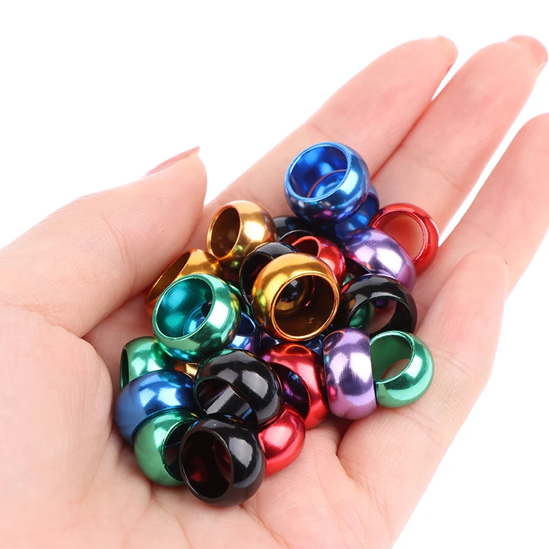 10 шт. Pet кольца птицы 8 мм алюминиевая трубка медные для голубей обучение