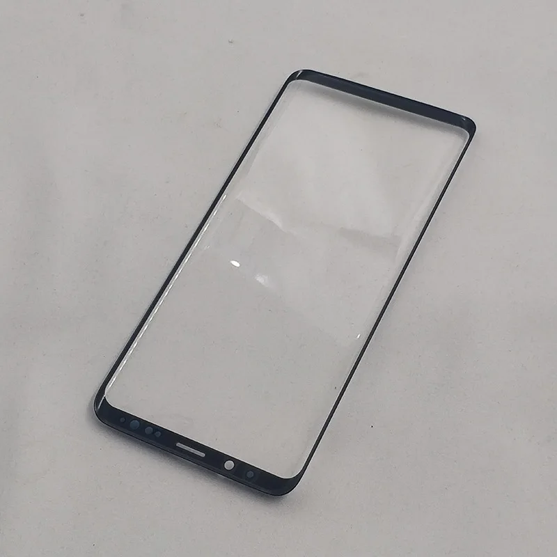 Сменный Внешний стеклянный объектив A+ для samsung S8 S8 Plus S9 S9 plus note 9 note 8, ЖК-сенсорный экран, передняя стеклянная панель, ЖК-стекло