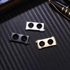 Стеклянная задняя крышка для объектива камеры Xiaomi Mi 6 Mi6 M6, с металлическим держателем оправы, запасные ремонтные детали