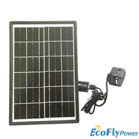 6v 5v 1200ma 6w solar panel powered water pool pond garden water sprayer with water pump