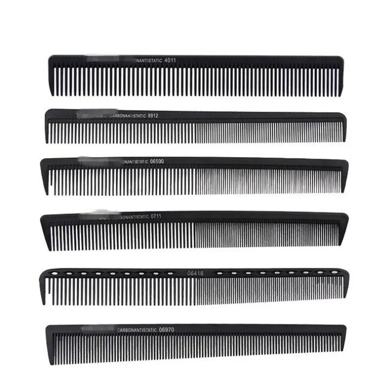 Гребни для волос Антистатическая углеродная щетка профессиональные инструменты