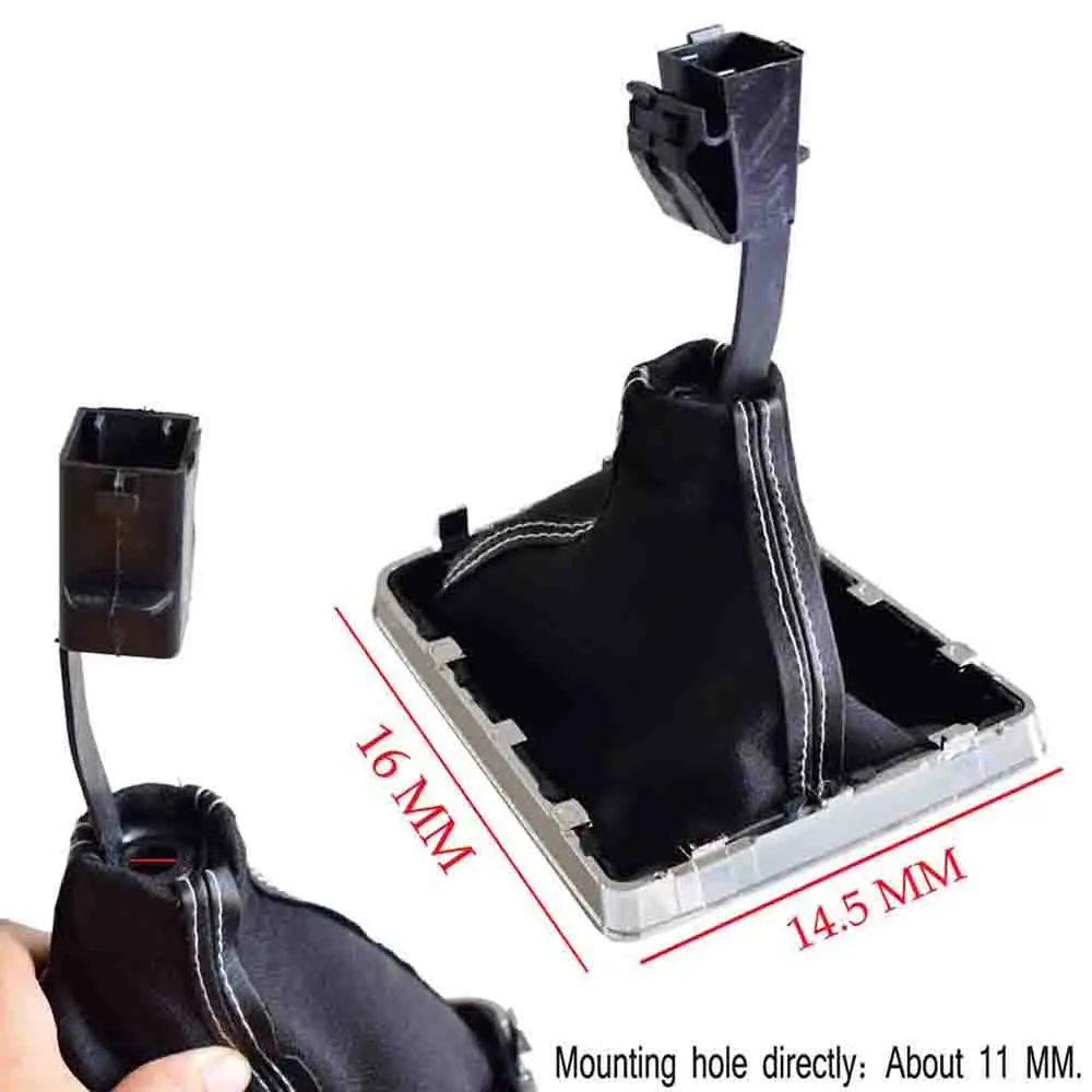 

For OPEL ASTRA III H 1.6 VAUXHALL 2005-2010 Car 5/6 Speed Gear Shift Knob Lever Pen Stick Gaitor Boot Cover