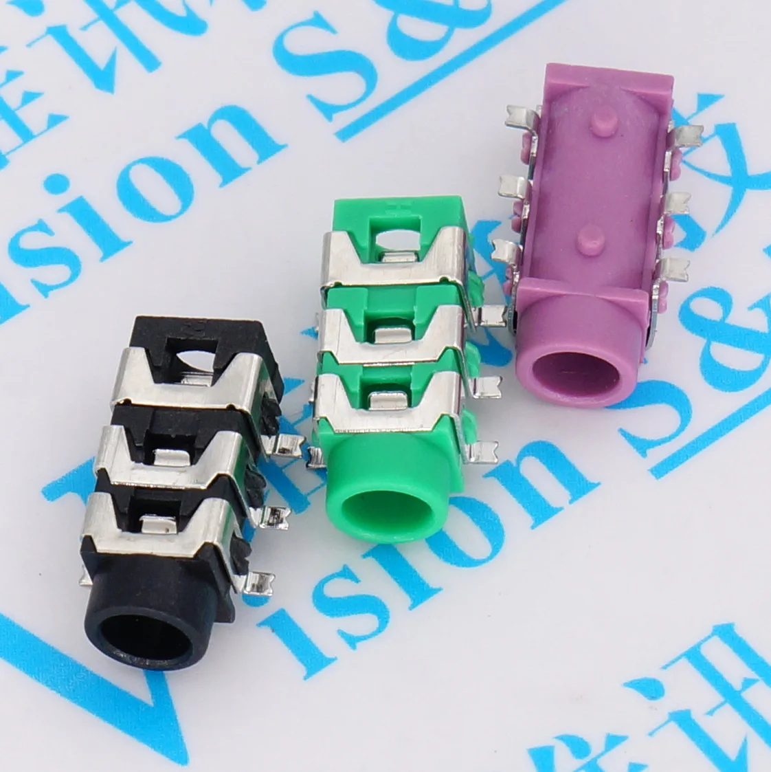 PJ 313 шестифутовые Накладные наушники с тремя секциями на 313D SMD 3 5 мм диаметр черный