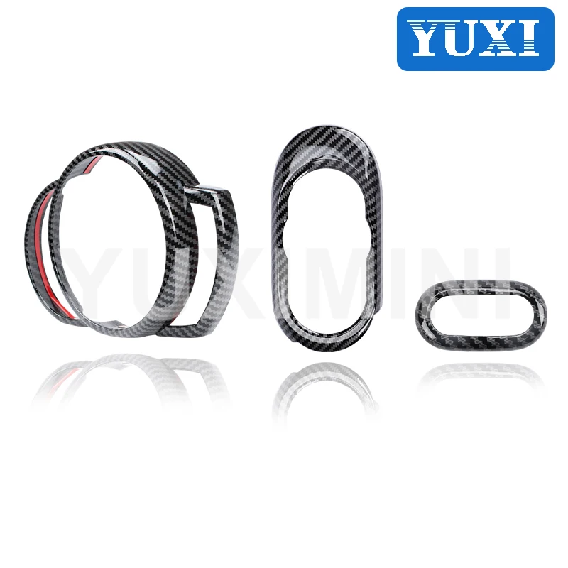 Товары для салона автомобиля углеродная наклейка защитный чехол декоративный