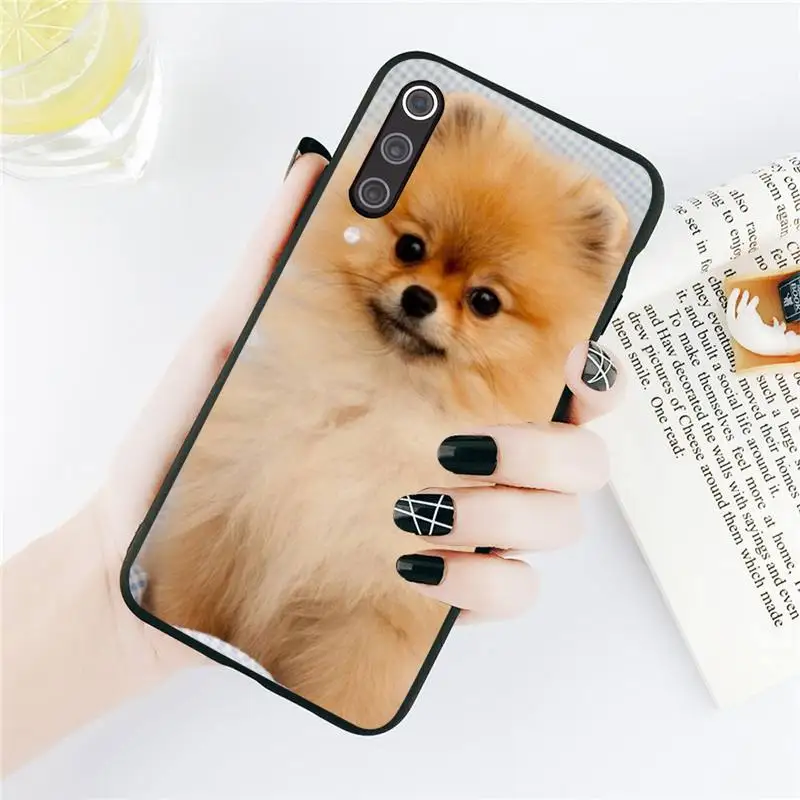 

Pomeranian dog cute animal Phone Cases For Xiaomi Redmi note 7 8 9 t k30 max3 9 s 10 pro lite Luxury brand shell funda coque