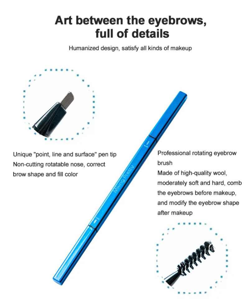 

Automatic Natural Eyebrow Pencil Long-lasting Waterproof And Sweat-proof Eyebrow Pencil Makeup Cosmetic TSLM1