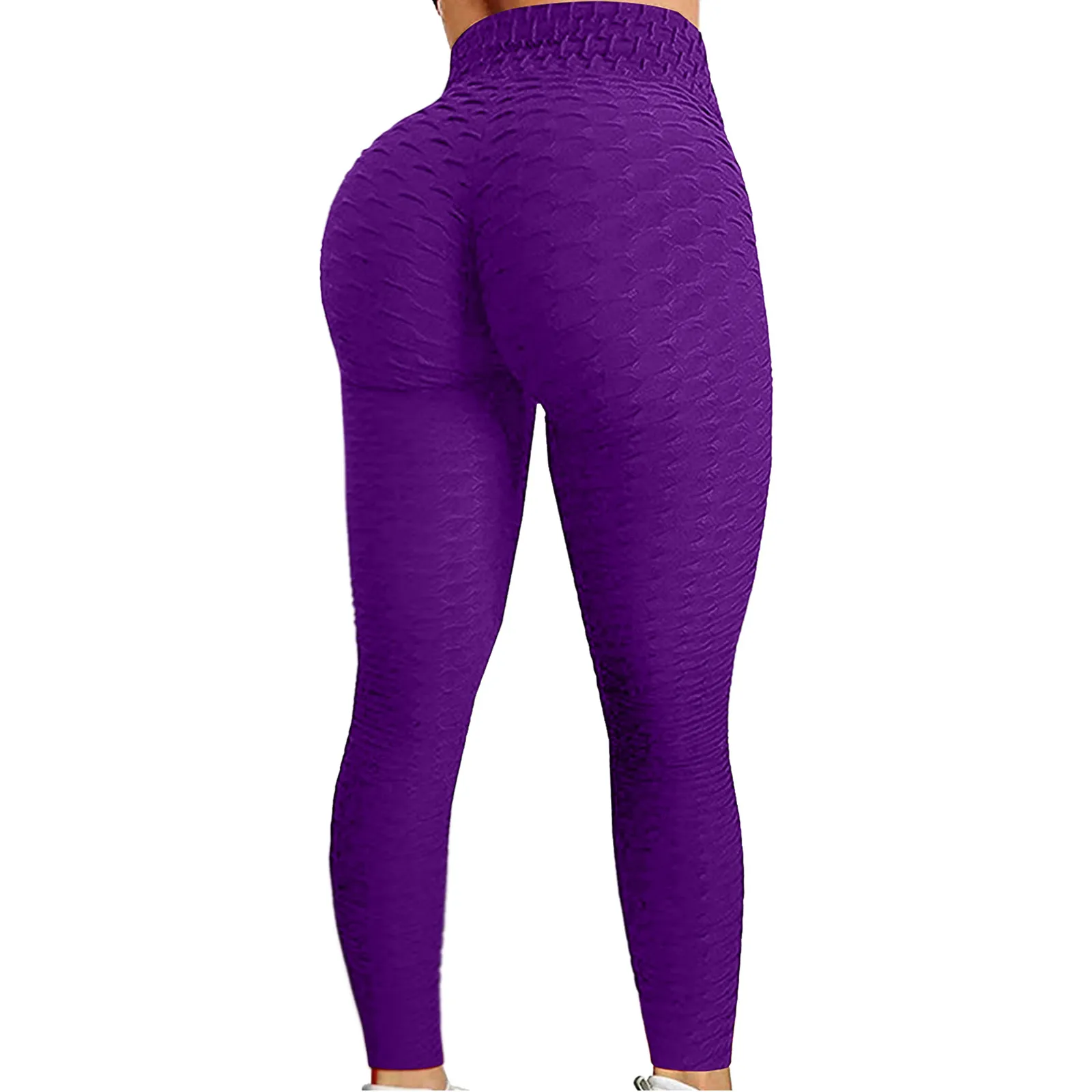

2021 Seasum Women Hight Waist Yoga Pants Bubble Hip Lifting Exercise Leggings Sport Women Fitness Plus Size Running Yoga Pants