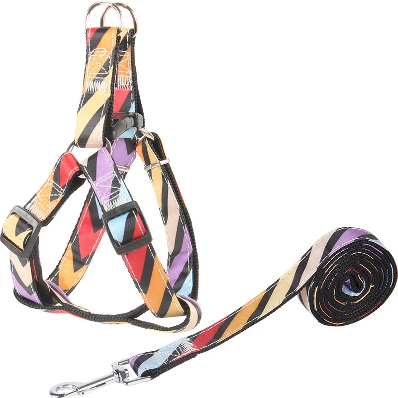 

Small Puppy Pet Dog Chest Leash Set Adjustable Buckle Leash Large Dogs Harness Chihuahua Walking Lead Leash Dog Pet Harness Vest