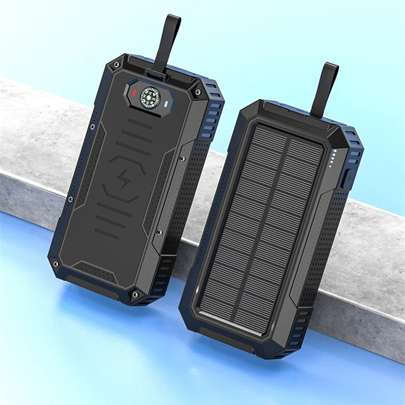 

Внешний аккумулятор на солнечной батарее, 50000 мАч, 22,5 Вт