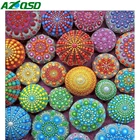 AZQSD Алмазная картина, абстрактная Цветочная мозаика, домашний декор, подарок, искусство, рукоделие, алмазная вышивка, полностью квадратная дрель, рукоделие