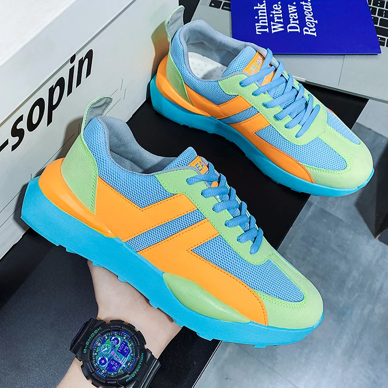 

Autumn Winter Running Shoes for Men Breathable Athletic Sport Shoes Designer Comfortable Soft Jogging Sneakers Zapatillas Flats