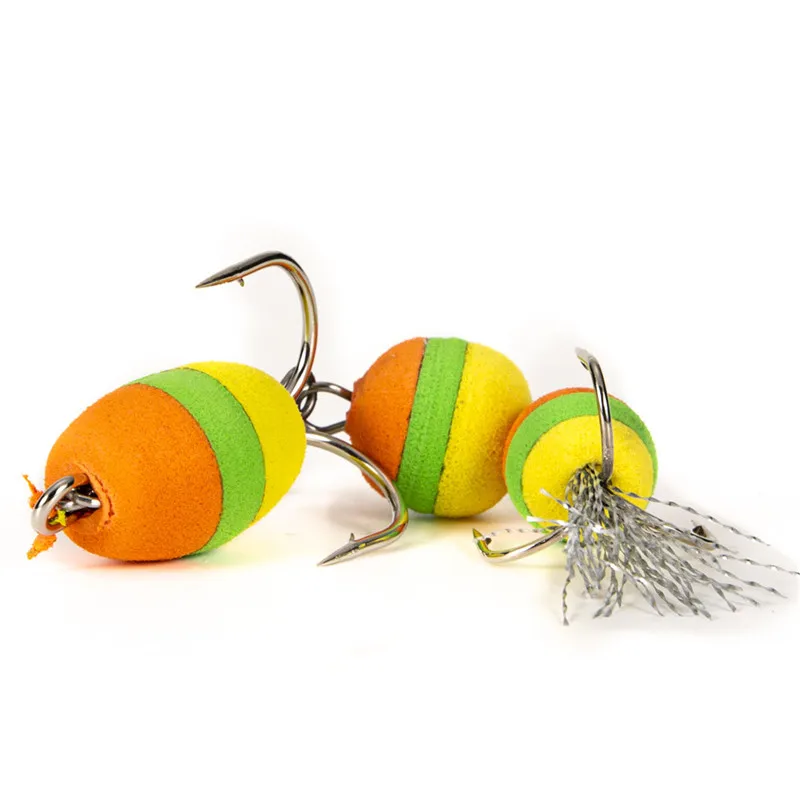 2 шт. рыболовная приманка плавающая Мягкая высокая плотность пена рыболовные