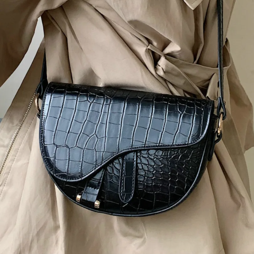 

Fashion Women Crossbody Bag Crocodile Bags Soft Pu Leather Shoulder Bags For Ladies Handbags Designer