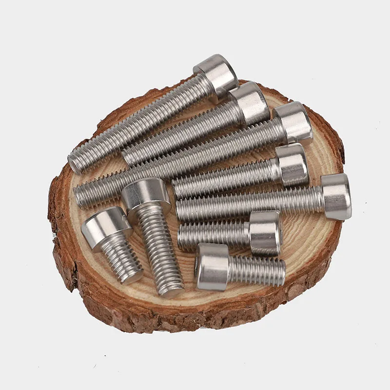 Болты M5 из нержавеющей стали с шестигранным шестигранником и цилиндрической