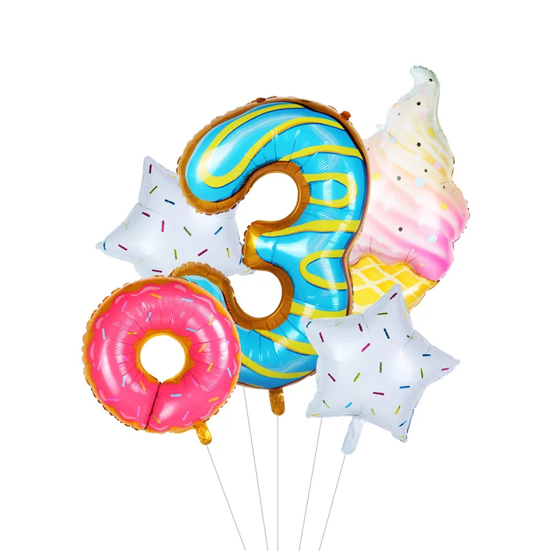 Набор воздушных шаров для дня рождения 5 шт./лот 40 дюймов | Дом и сад