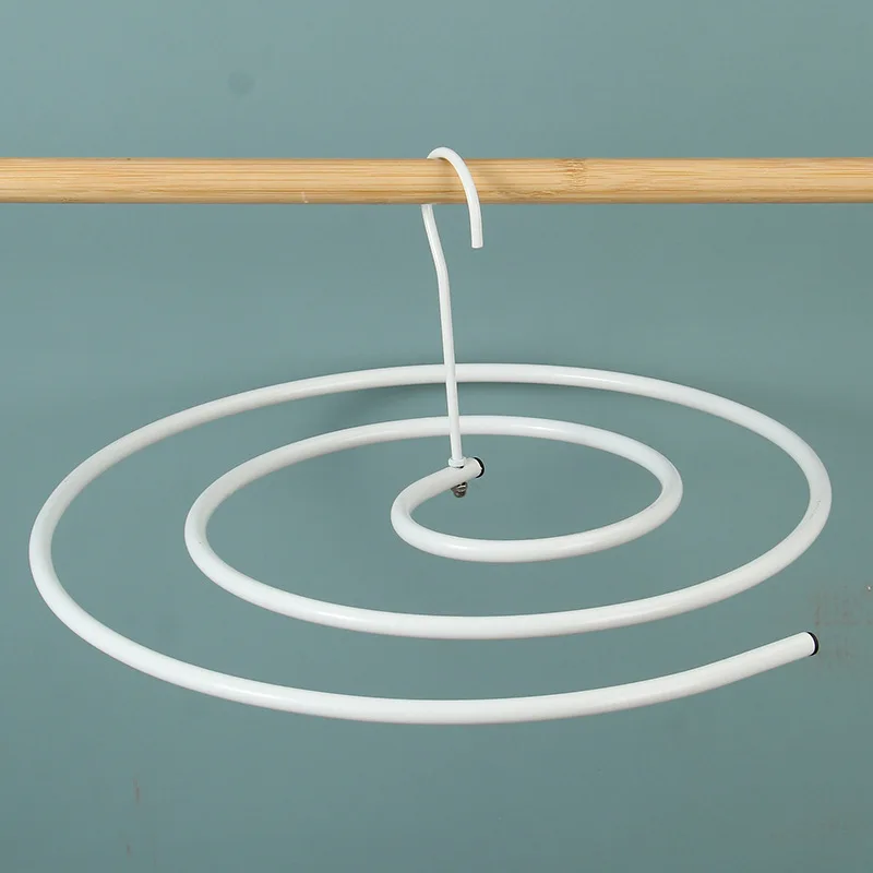 Новая сушилка вешалка в форме спирали вращающаяся для хранения одеял и подходит