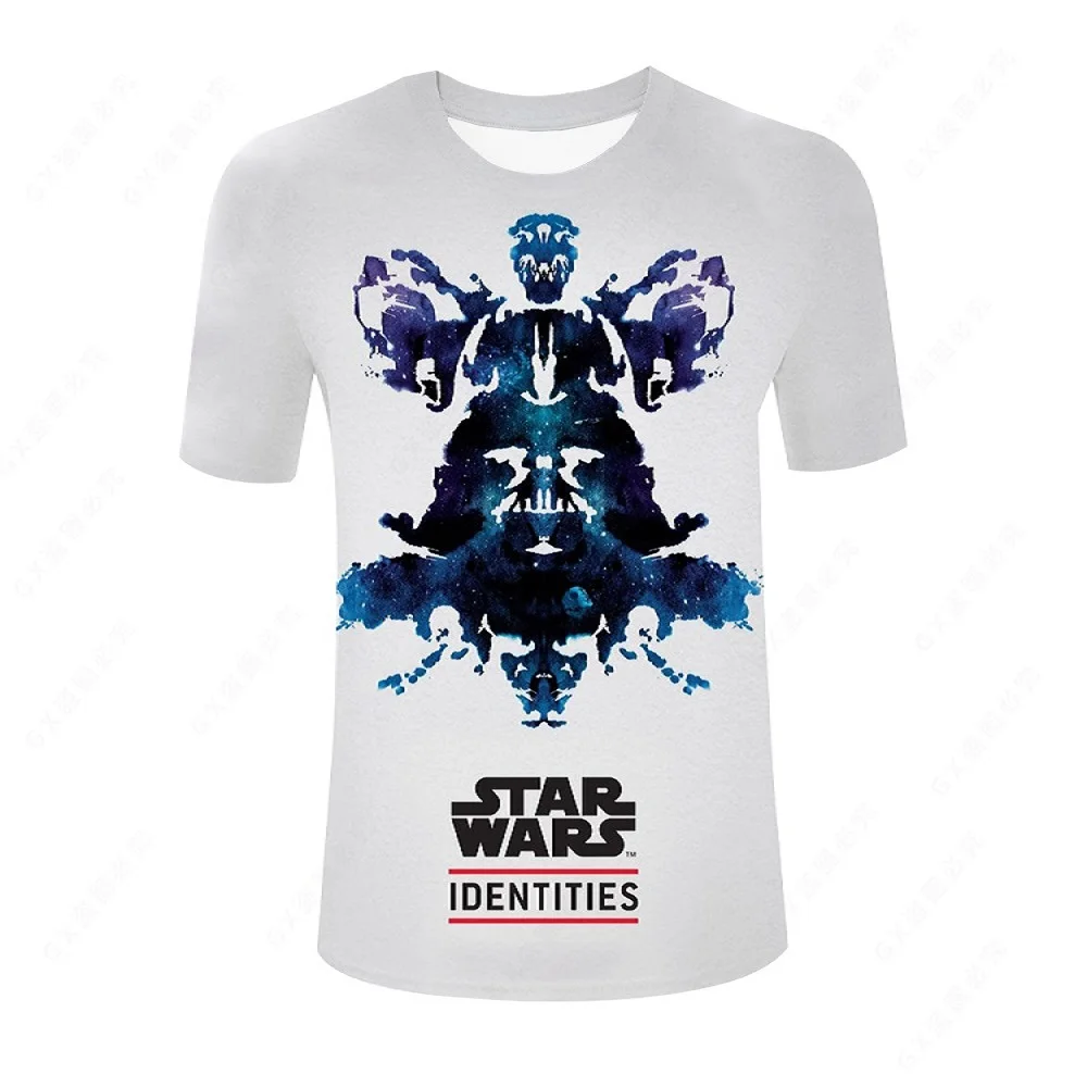

3D printing men's oversized t-shirt short casual cartoon t-shirt anime t-shirt male star wars t-shirt sportswear